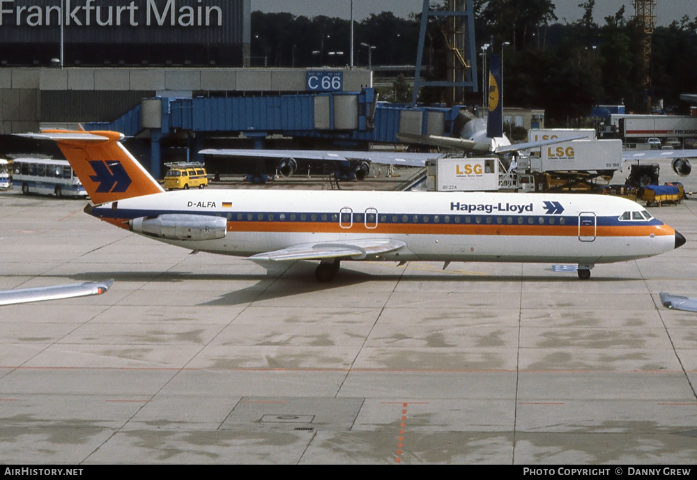 Aircraft Photo of D-ALFA | BAC 111-528FL One-Eleven | Hapag-Lloyd | AirHistory.net #246229