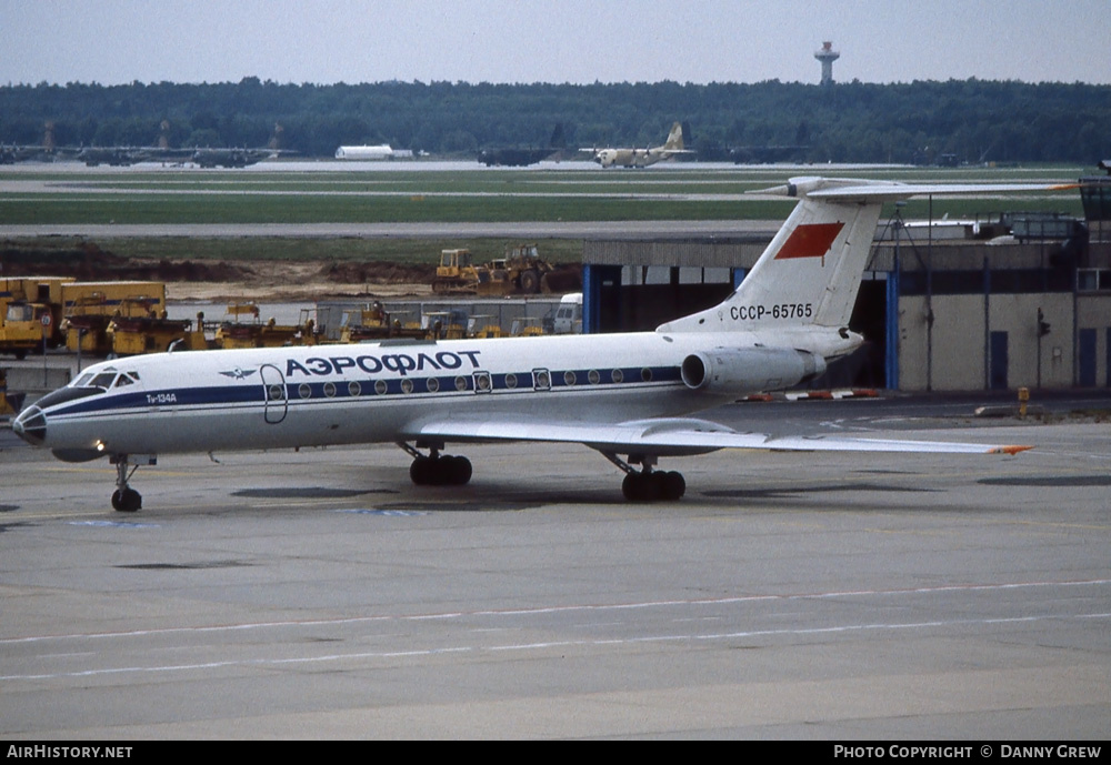 Aircraft Photo of CCCP-65765 | Tupolev Tu-134A-3 | Aeroflot | AirHistory.net #246246