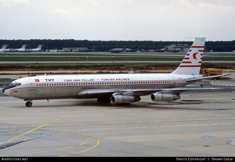 Aircraft Photo of TC-JBT | Boeing 707-321B | THY Türk Hava Yolları - Turkish Airlines | AirHistory.net #246250