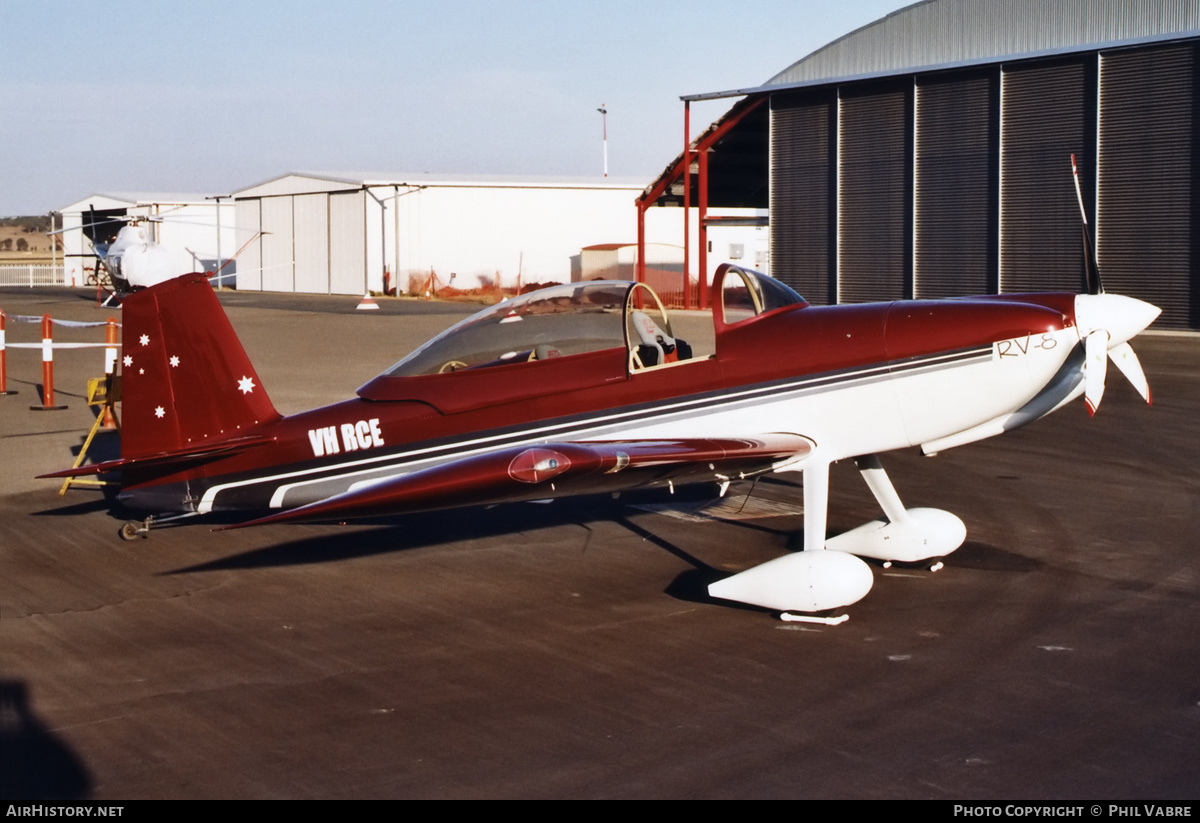 Aircraft Photo of VH-RCE | Van's RV-8 | AirHistory.net #246279