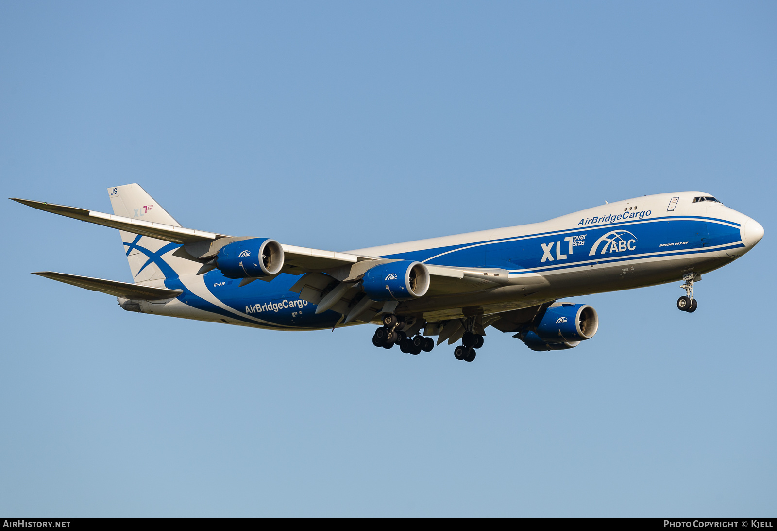 Aircraft Photo of VP-BJS | Boeing 747-8F | ABC - AirBridgeCargo Airlines | AirHistory.net #246284