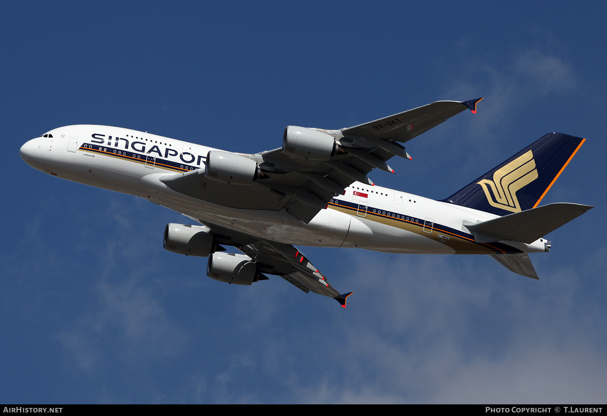 Aircraft Photo of F-WWSA | Airbus A380-841 | Singapore Airlines | AirHistory.net #246288