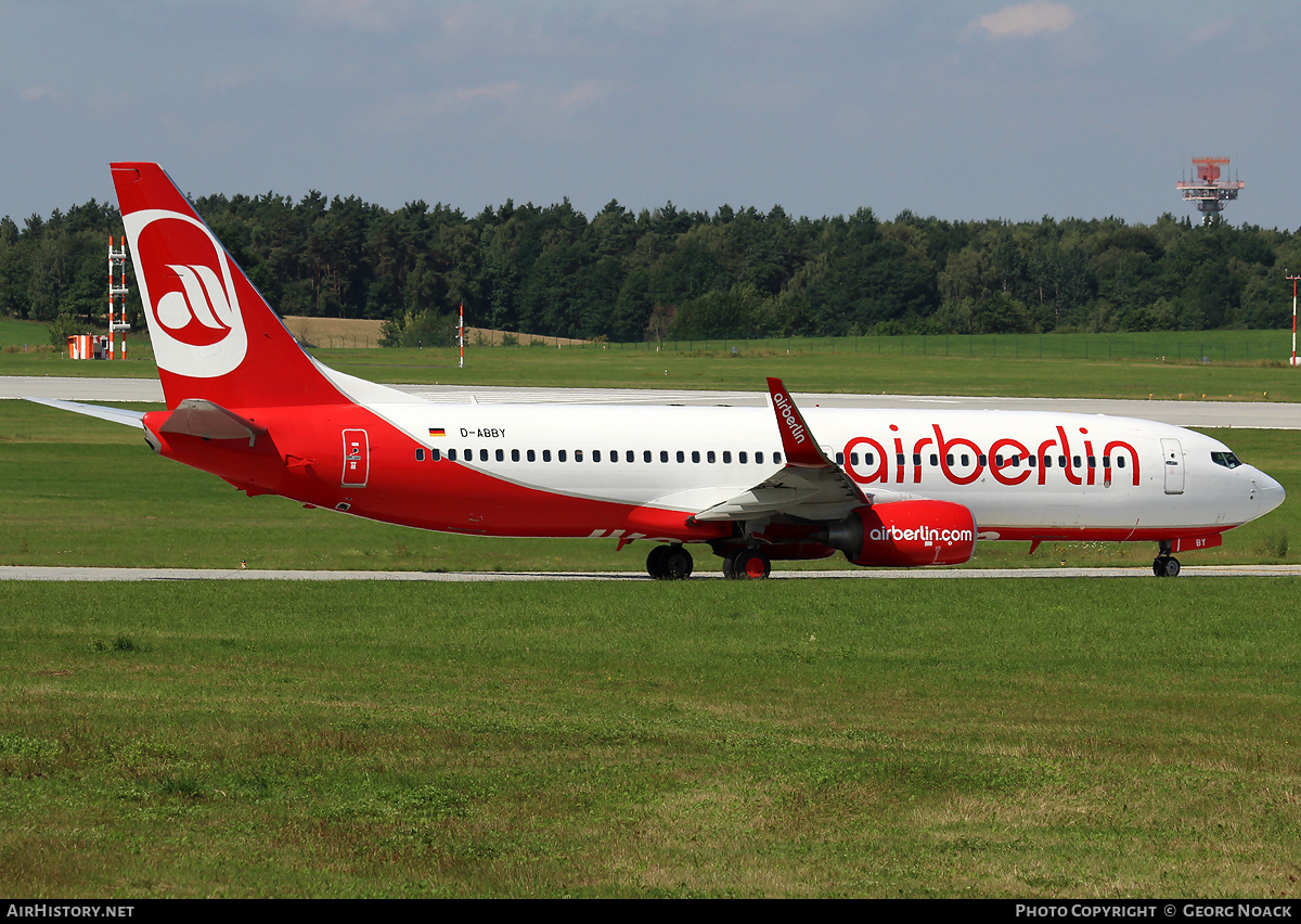 Aircraft Photo of D-ABBY | Boeing 737-808 | Air Berlin | AirHistory.net #246291