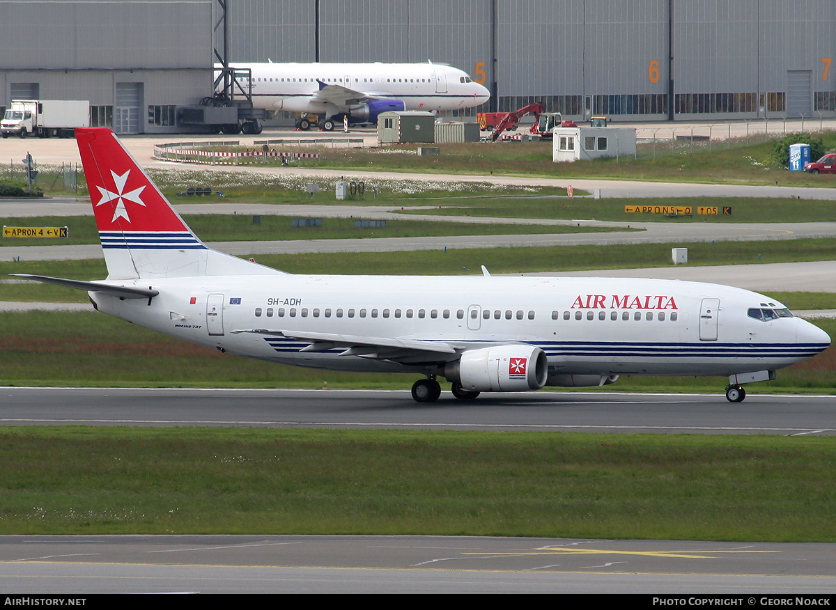 Aircraft Photo of 9H-ADH | Boeing 737-33A | Air Malta | AirHistory.net #246292