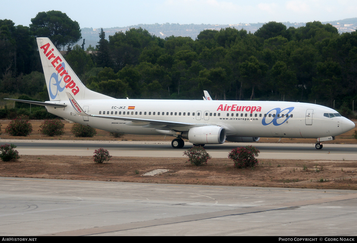 Aircraft Photo of EC-JKZ | Boeing 737-86N | Air Europa | AirHistory.net #246298