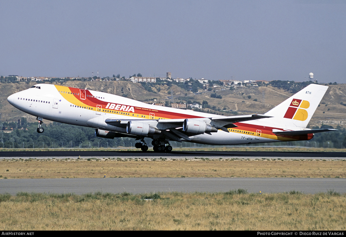 Aircraft Photo of TF-ATH | Boeing 747-341 | Iberia | AirHistory.net #246309