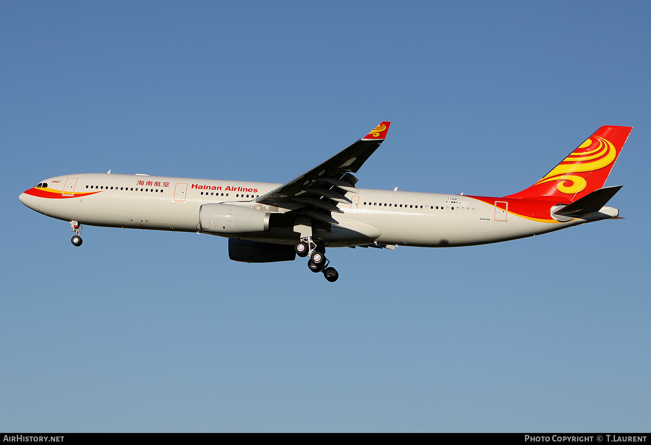 Aircraft Photo of F-WWYJ | Airbus A330-343 | Hainan Airlines | AirHistory.net #246318
