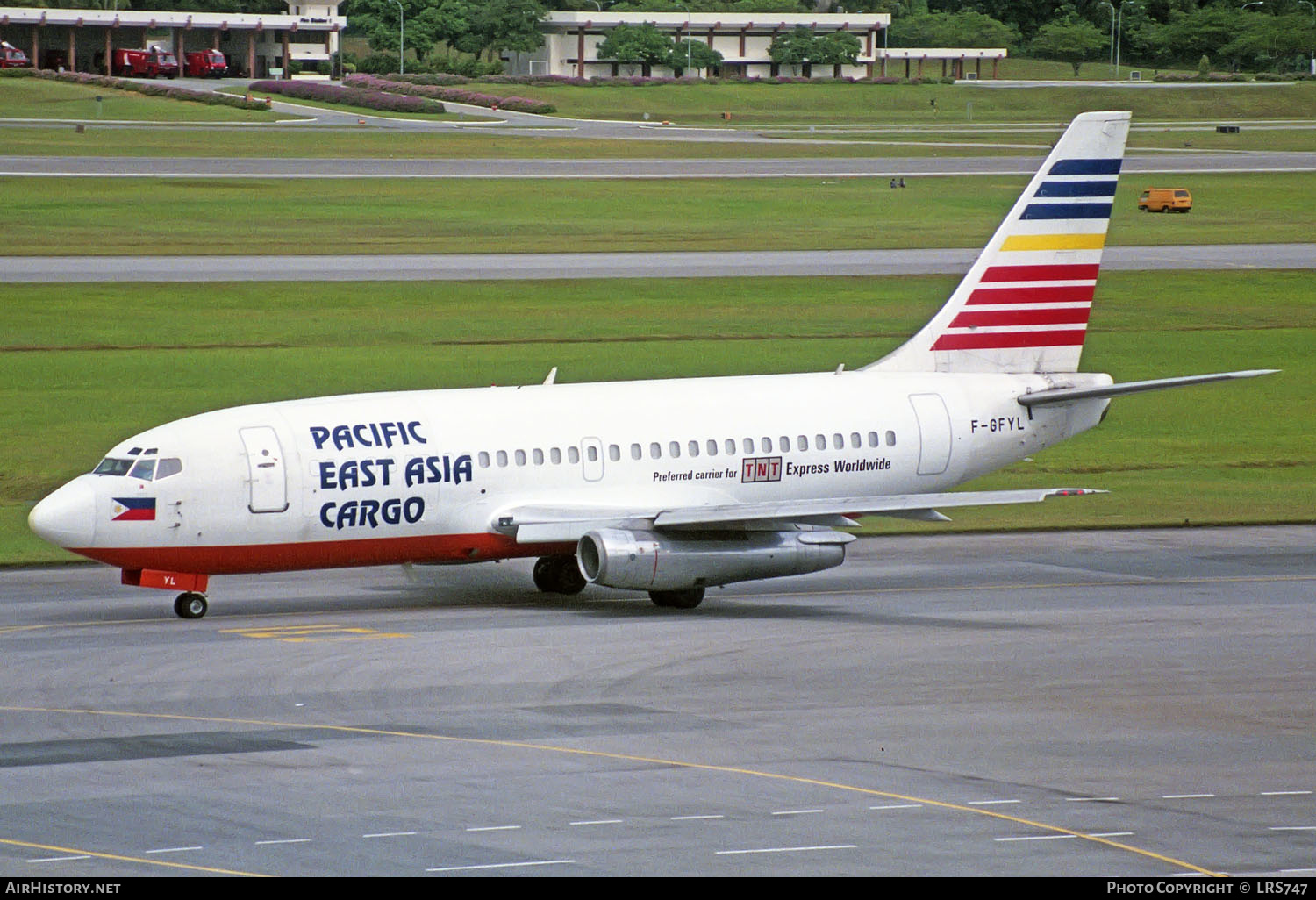 Aircraft Photo of F-GFYL | Boeing 737-2A9C | Pacific East Asia Cargo | AirHistory.net #246324