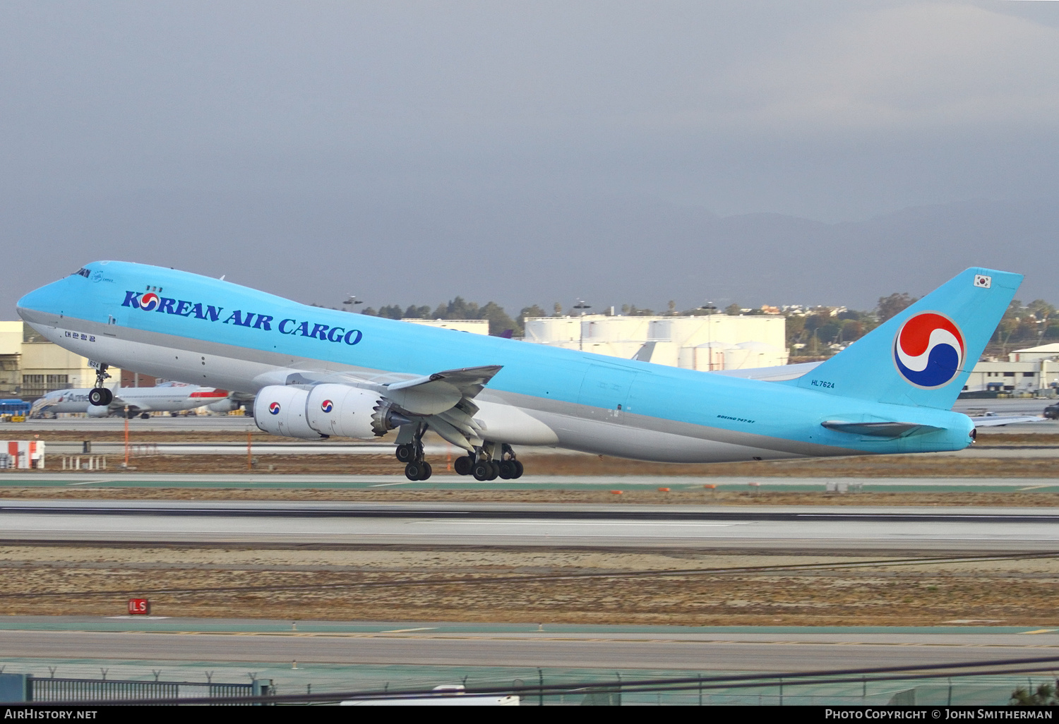 Aircraft Photo of HL7624 | Boeing 747-8B5F/SCD | Korean Air Cargo | AirHistory.net #246325