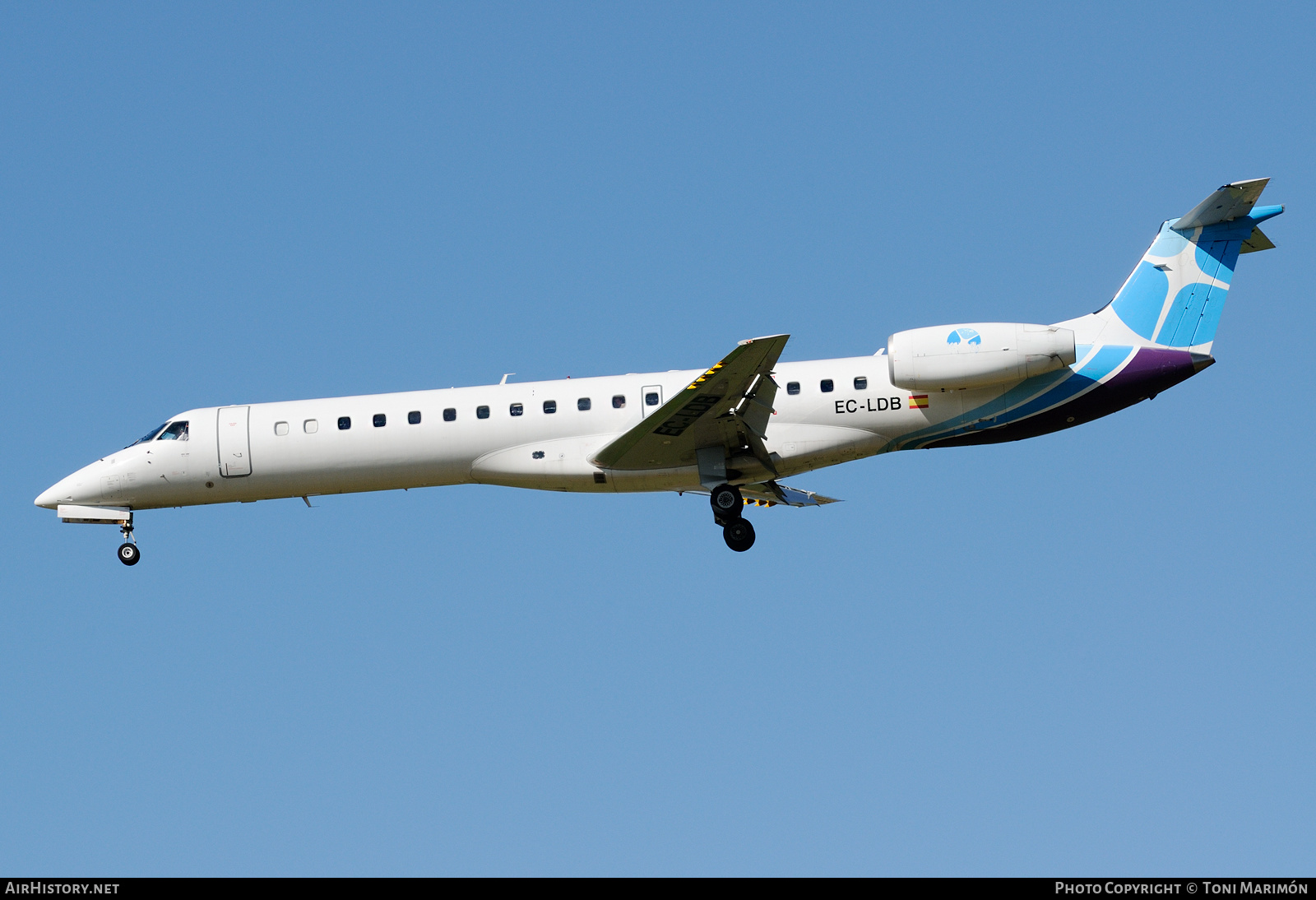 Aircraft Photo of EC-LDB | Embraer ERJ-145MP (EMB-145MP) | AirHistory.net #246326