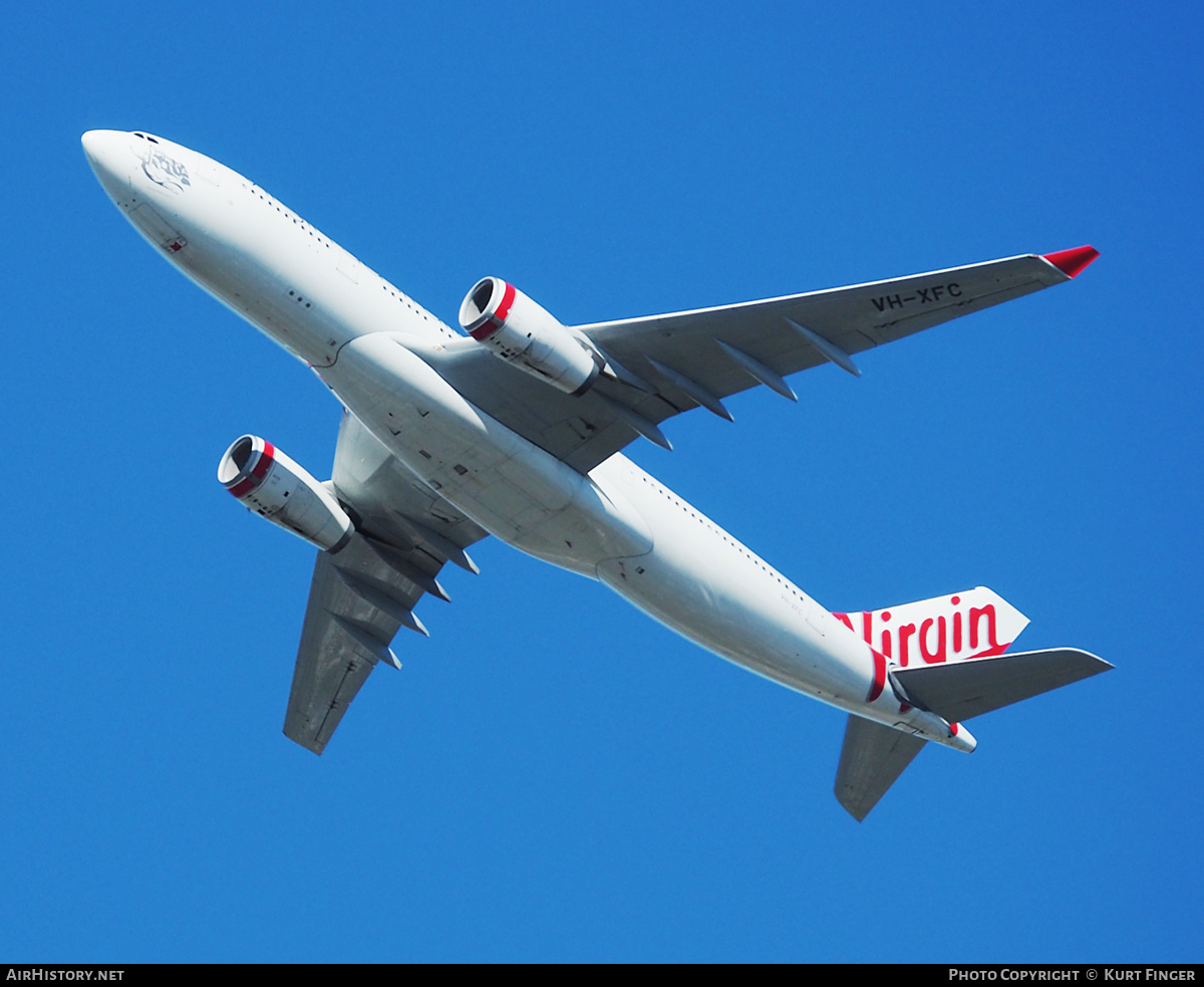 Aircraft Photo of VH-XFC | Airbus A330-243 | Virgin Australia Airlines | AirHistory.net #246332