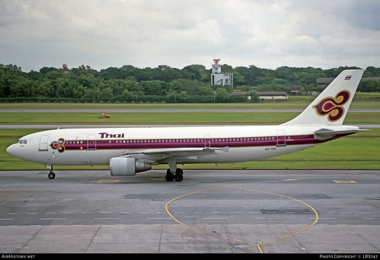 Aircraft Photo of HS-TAS | Airbus A300B4-622R | Thai Airways International | AirHistory.net #246344