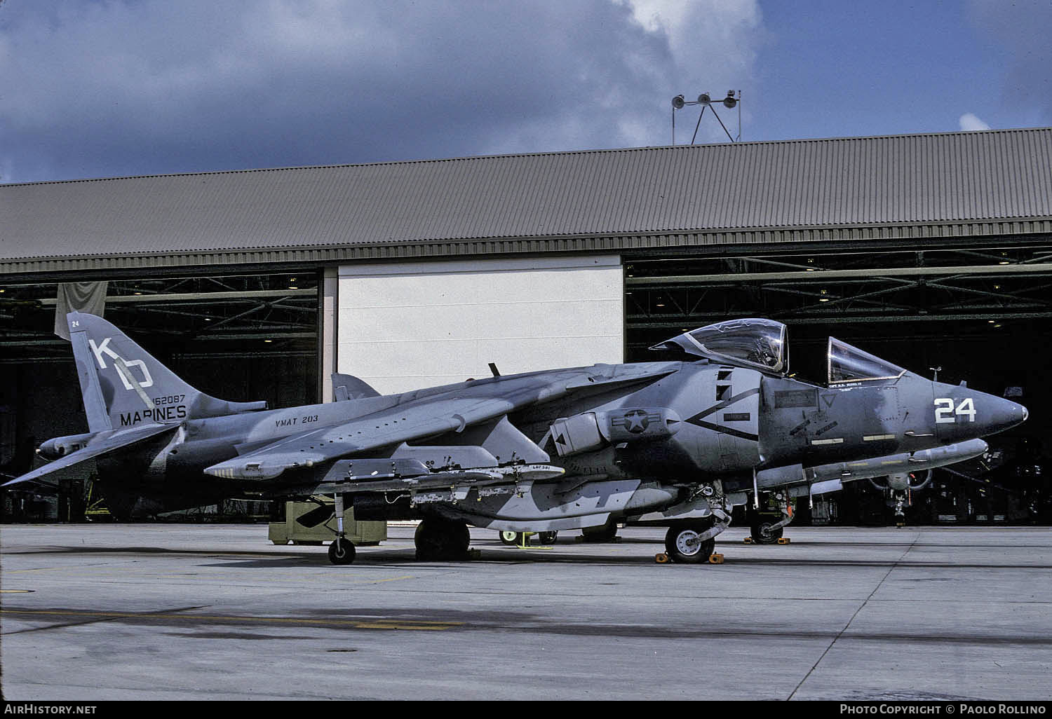 Aircraft Photo of 162087 | Boeing AV-8B Harrier II+ | USA - Marines | AirHistory.net #246362