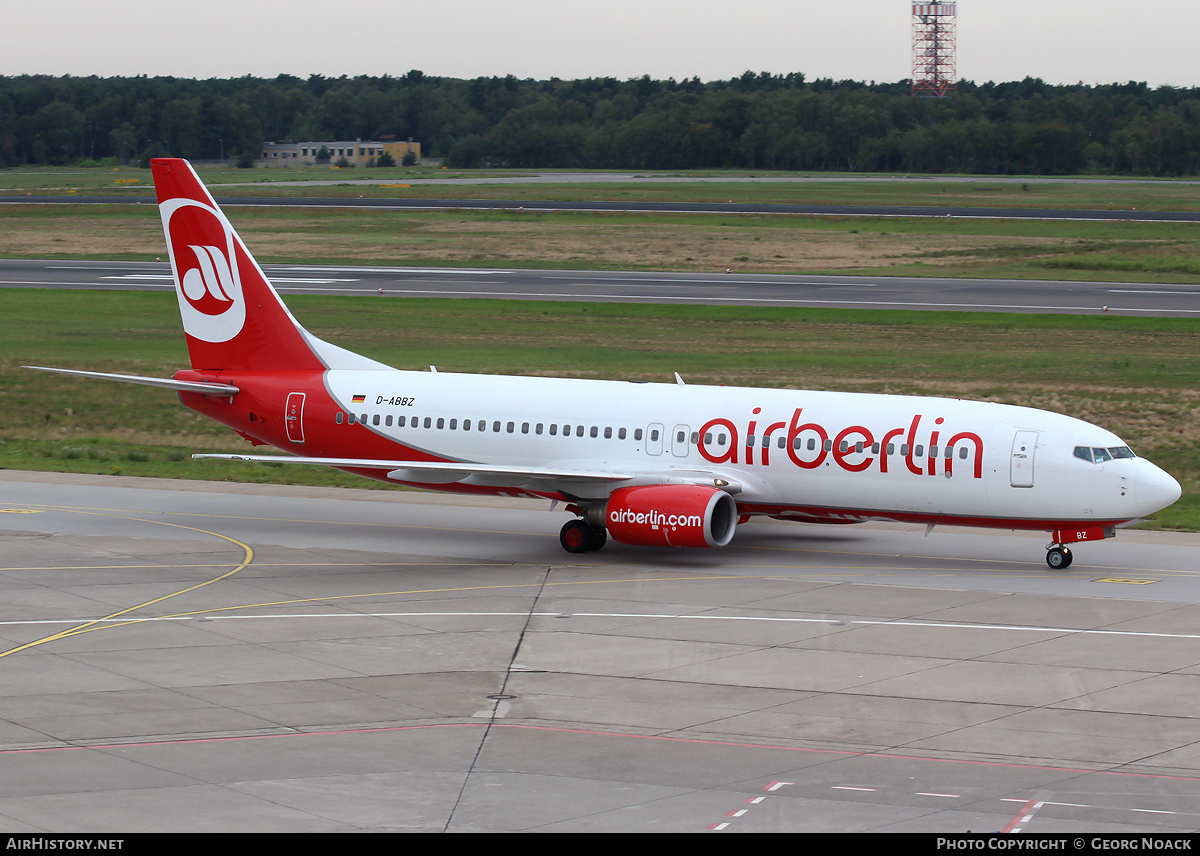 Aircraft Photo of D-ABBZ | Boeing 737-85F | Air Berlin | AirHistory.net #246374