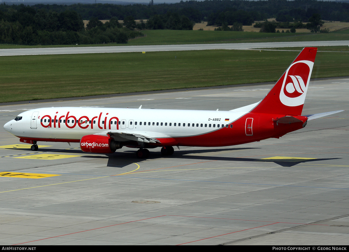 Aircraft Photo of D-ABBZ | Boeing 737-85F | Air Berlin | AirHistory.net #246376