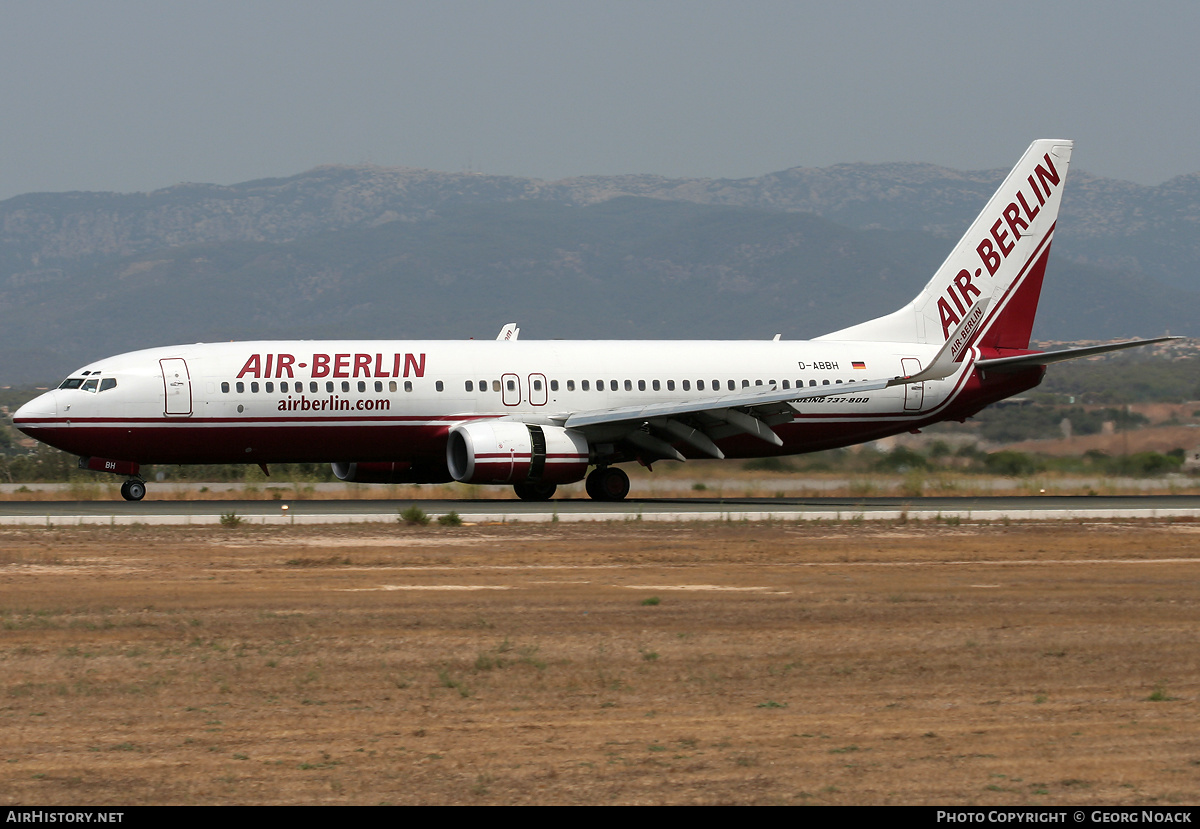 Aircraft Photo of D-ABBH | Boeing 737-86J | Air Berlin | AirHistory.net #246385