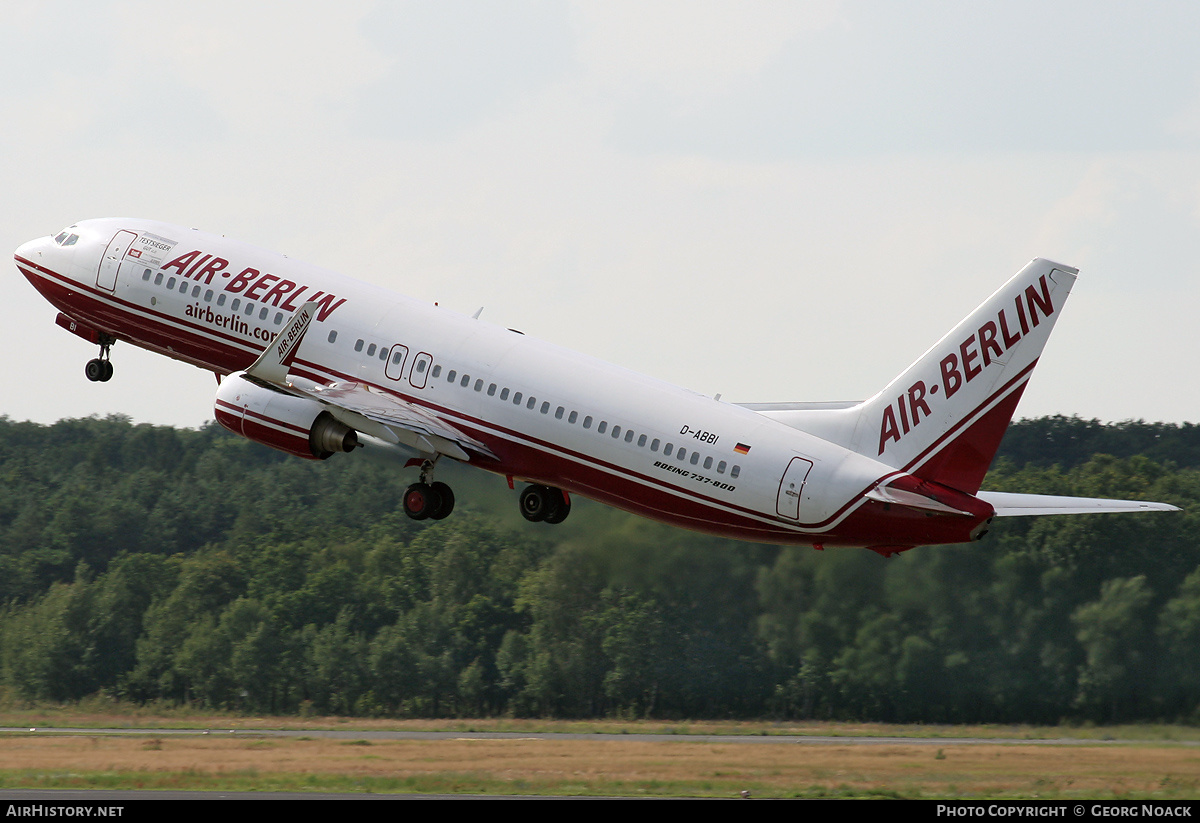 Aircraft Photo of D-ABBI | Boeing 737-86J | Air Berlin | AirHistory.net #246390