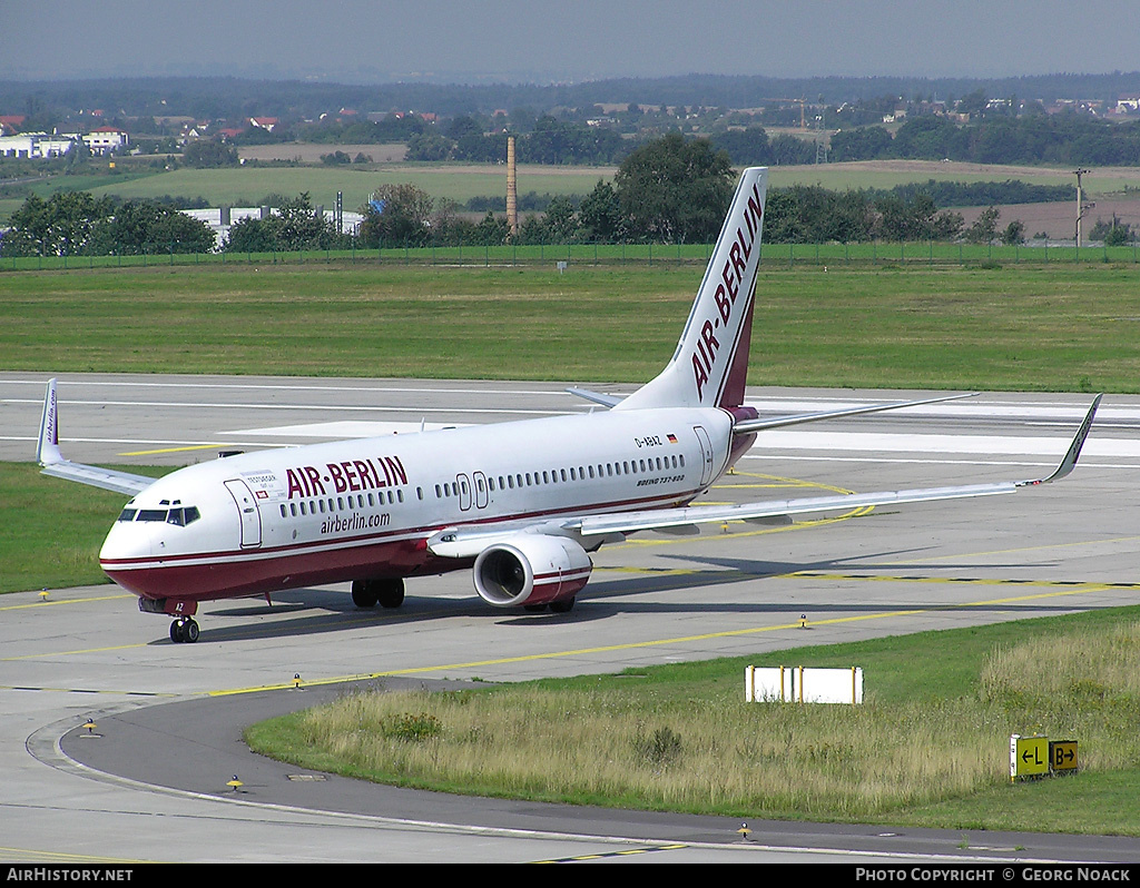 Aircraft Photo of D-ABAZ | Boeing 737-86J | Air Berlin | AirHistory.net #246392