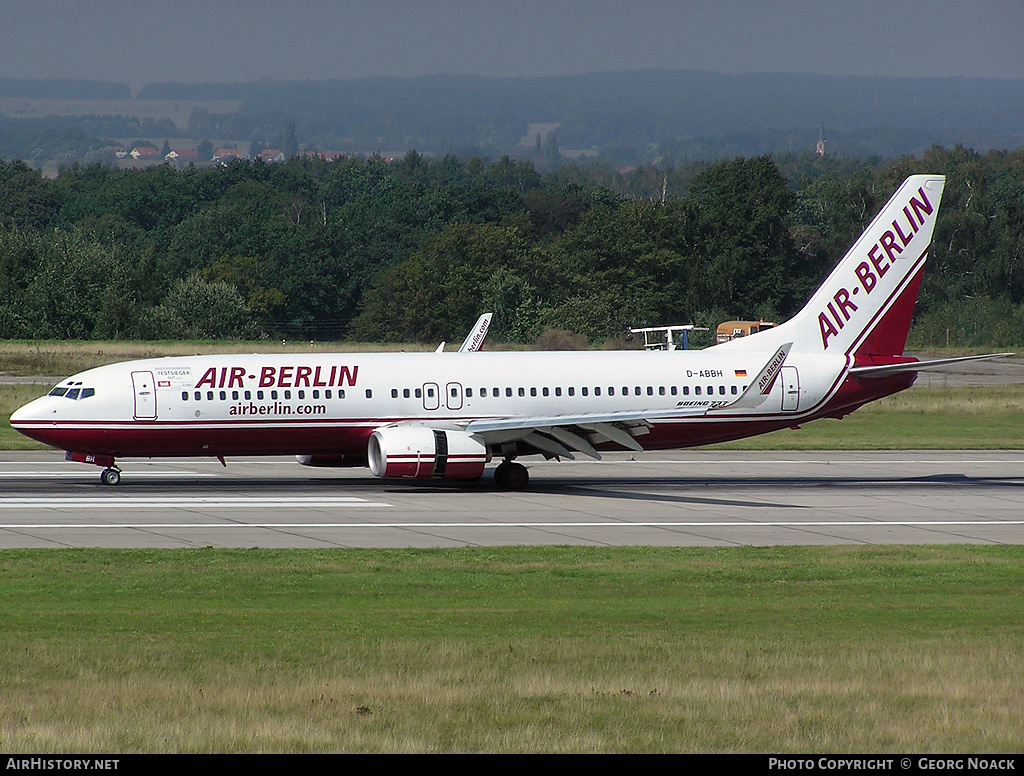 Aircraft Photo of D-ABBH | Boeing 737-86J | Air Berlin | AirHistory.net #246393