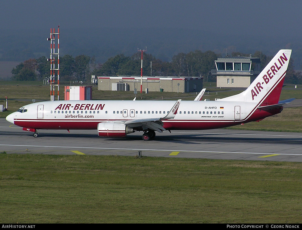 Aircraft Photo of D-AHFO | Boeing 737-8K5 | Air Berlin | AirHistory.net #246400