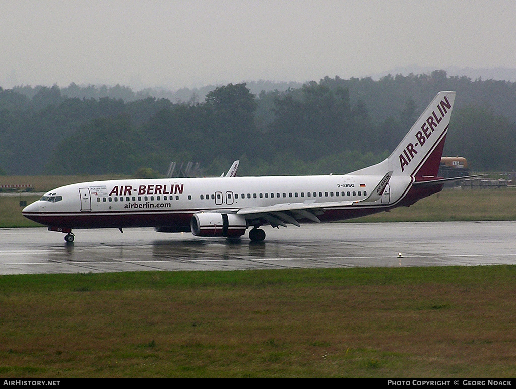 Aircraft Photo of D-ABBQ | Boeing 737-86N | Air Berlin | AirHistory.net #246402