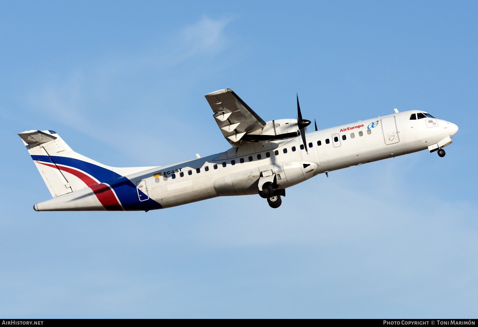 Aircraft Photo of EC-LST | ATR ATR-72-201 | Air Europa | AirHistory.net #246411