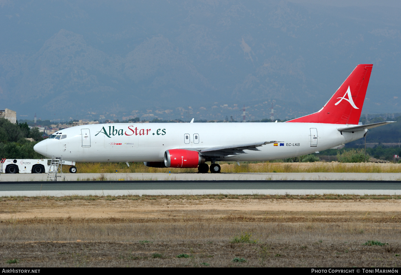 Aircraft Photo of EC-LKB | Boeing 737-4B7/F | AlbaStar | AirHistory.net #246414