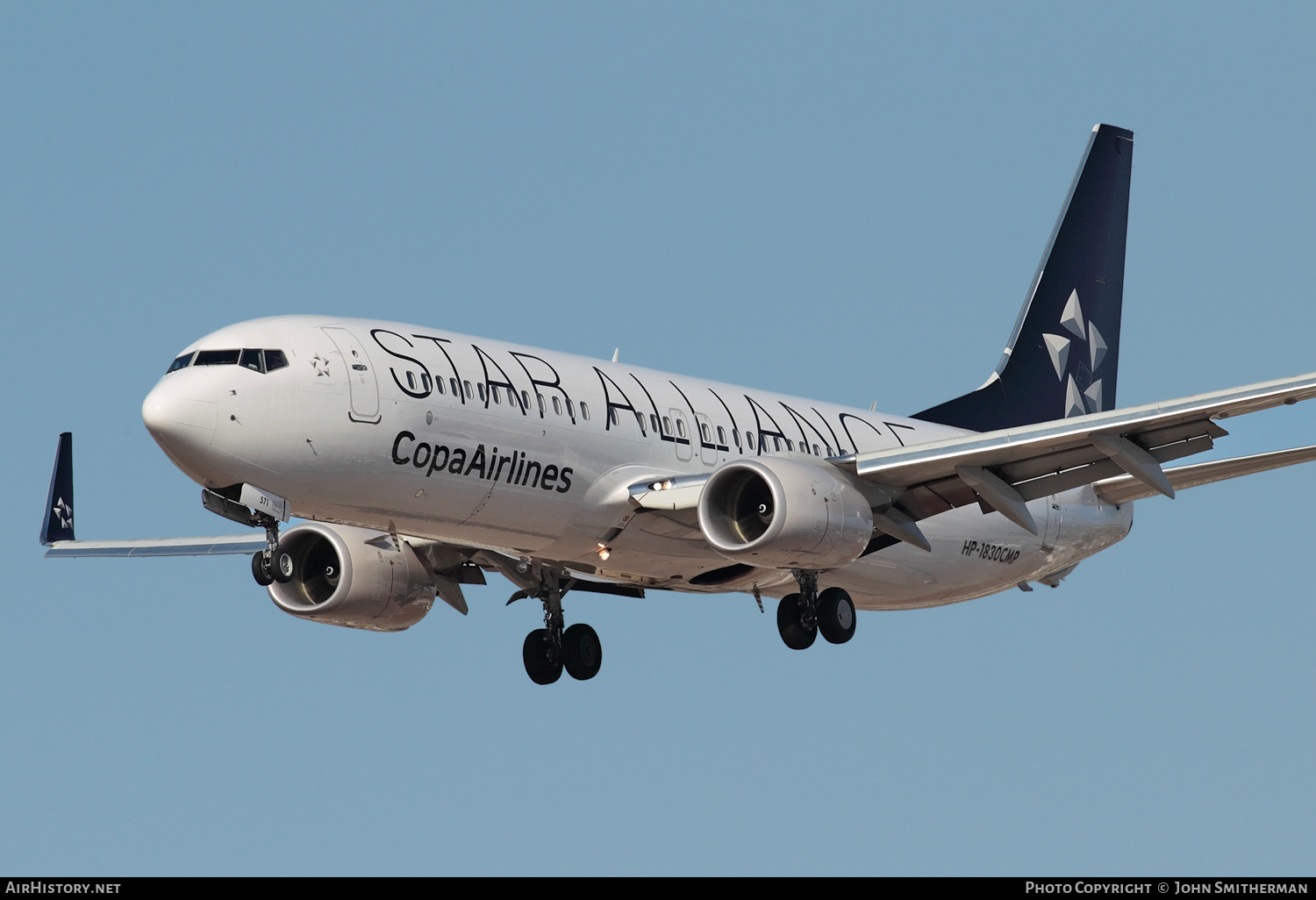 Aircraft Photo of HP-1830CMP | Boeing 737-8V3 | Copa Airlines | AirHistory.net #246419