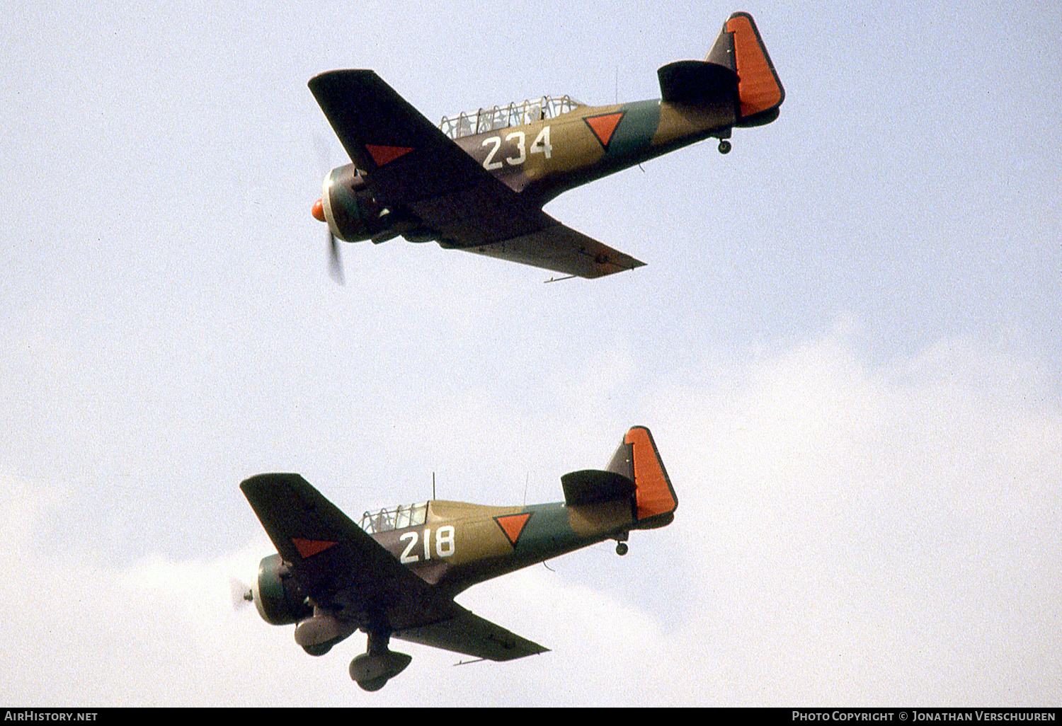 Aircraft Photo of PH-KLU / 234 | North American AT-16 Harvard IIB | Netherlands - Air Force | AirHistory.net #246431