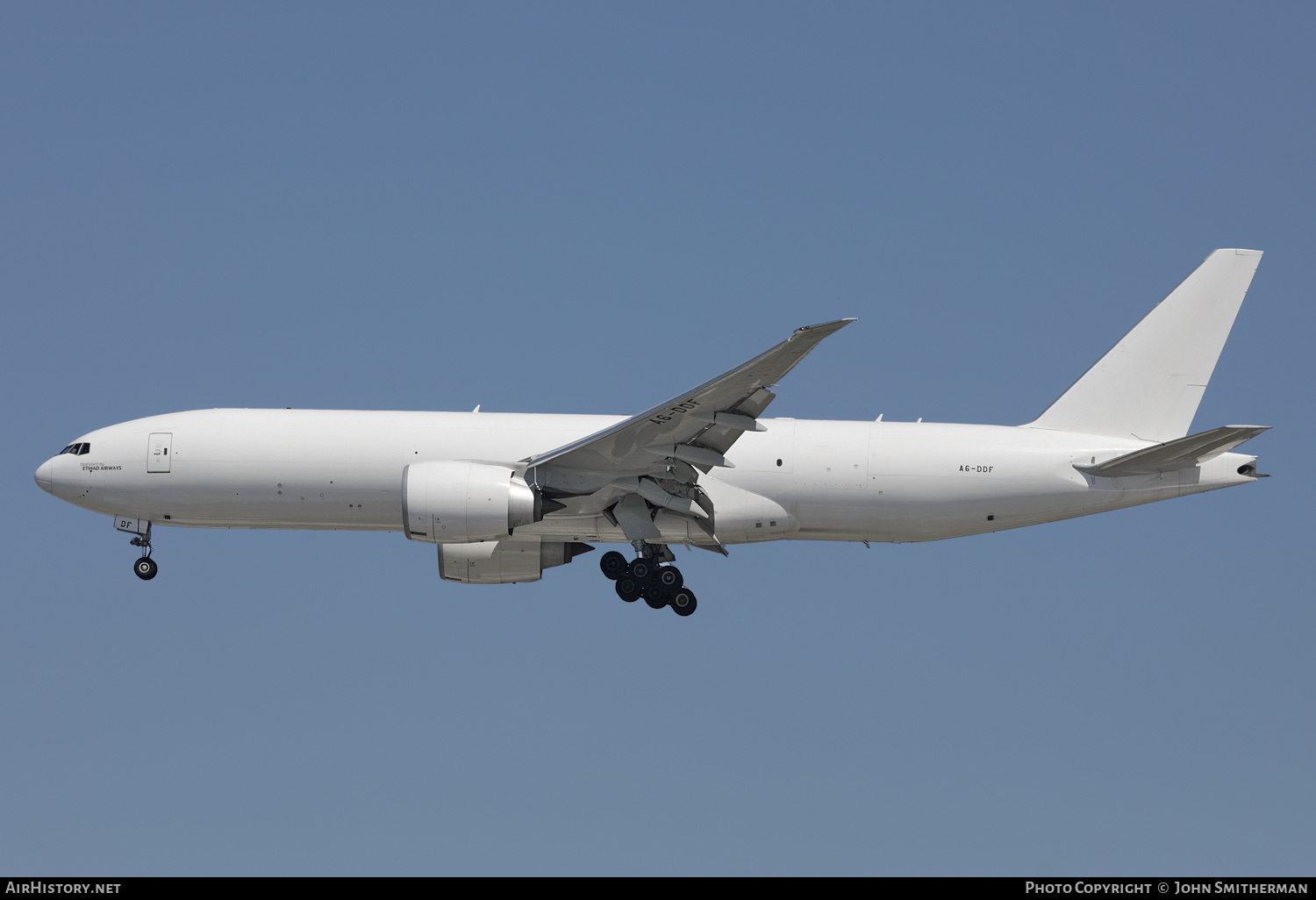Aircraft Photo of A6-DDF | Boeing 777-F | Etihad Airways Cargo | AirHistory.net #246434