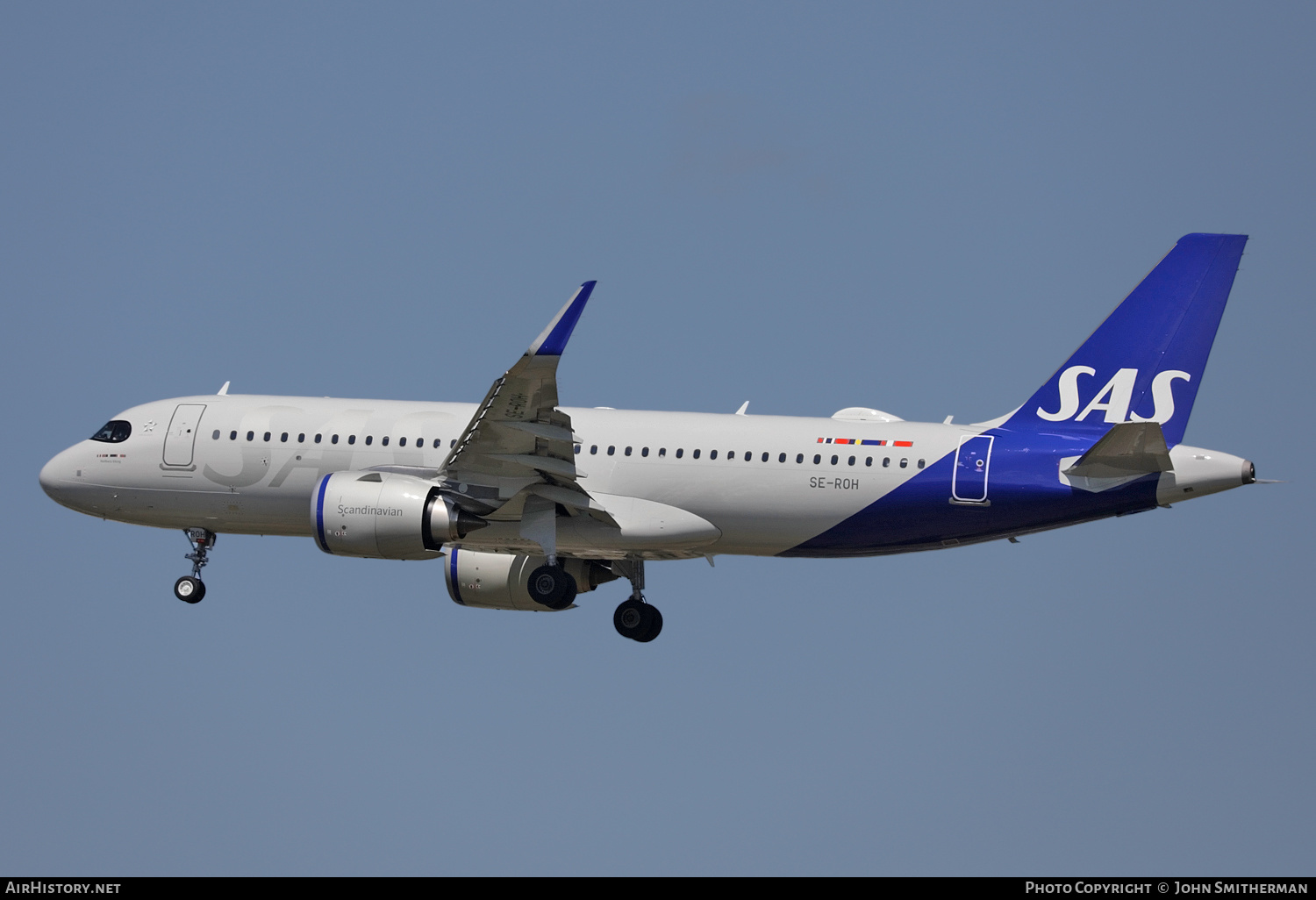 Aircraft Photo of SE-ROH | Airbus A320-251N | Scandinavian Airlines - SAS | AirHistory.net #246445