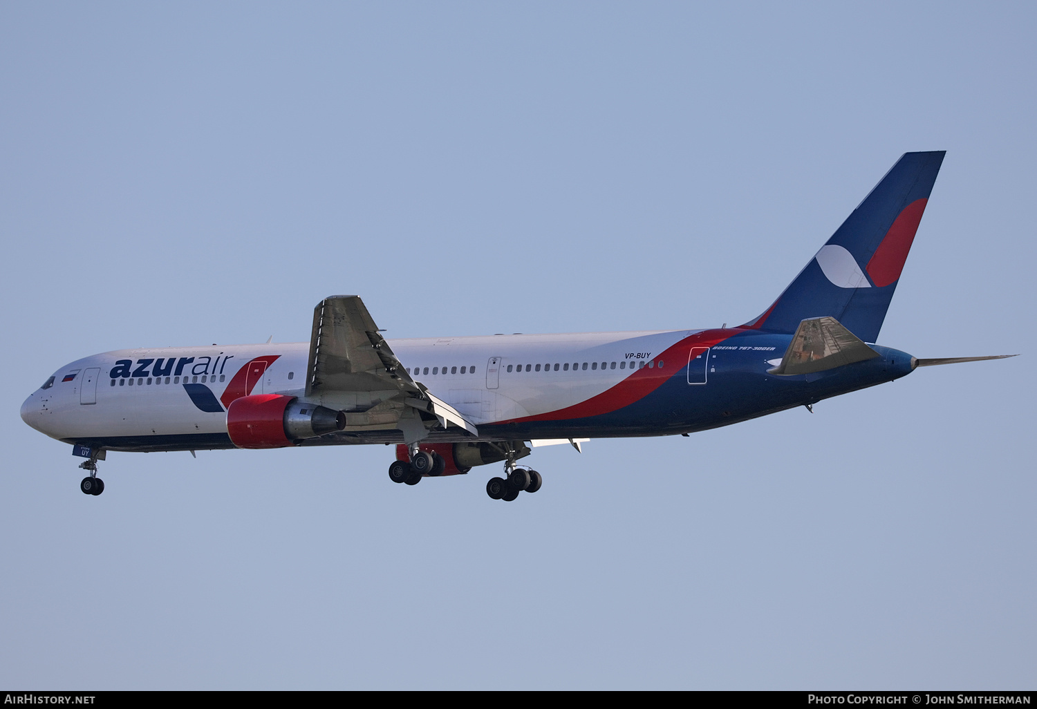 Aircraft Photo of VP-BUY | Boeing 767-3Y0/ER | Azur Air | AirHistory.net #246446