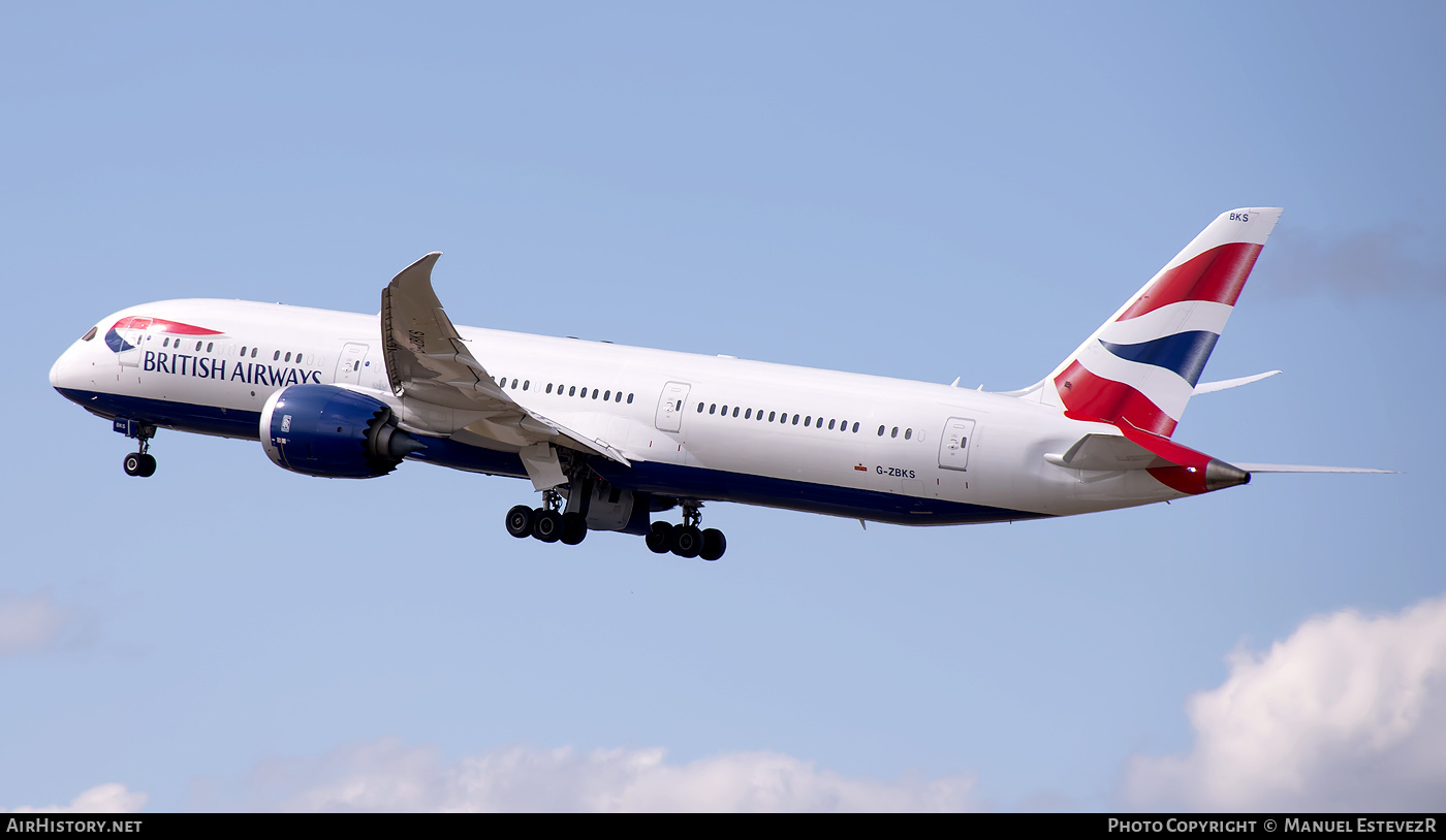 Aircraft Photo of G-ZBKS | Boeing 787-9 Dreamliner | British Airways | AirHistory.net #246460
