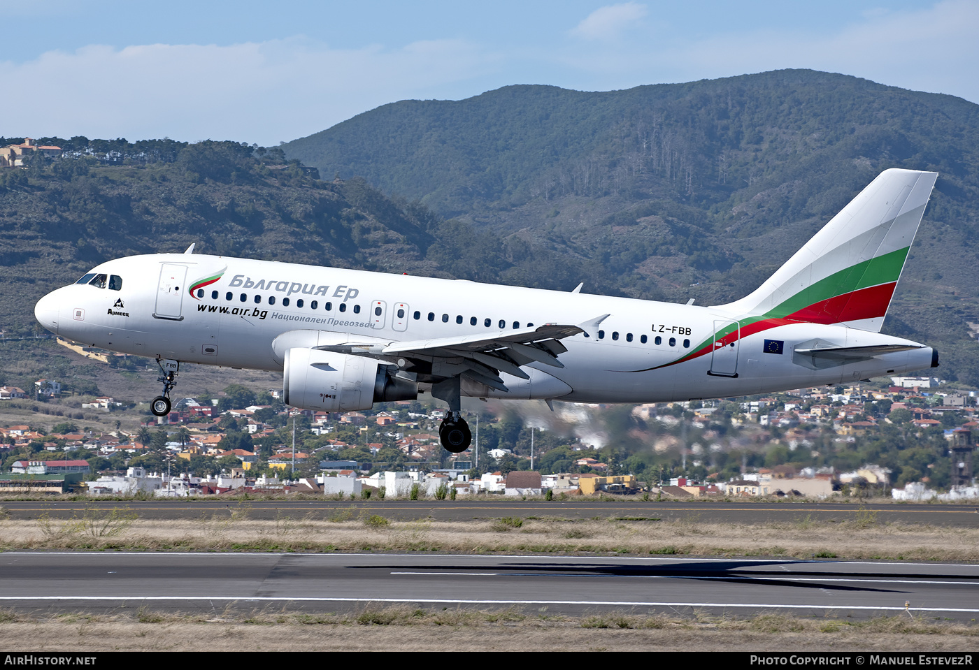 Aircraft Photo of LZ-FBB | Airbus A319-112 | Bulgaria Air | AirHistory.net #246461