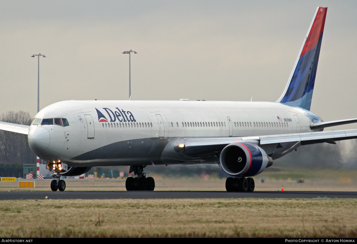 Aircraft Photo of N835MH | Boeing 767-432/ER | Delta Air Lines | AirHistory.net #246469