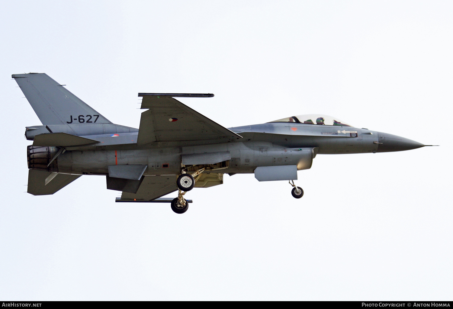 Aircraft Photo of J-627 | General Dynamics F-16AM Fighting Falcon | Netherlands - Air Force | AirHistory.net #246473