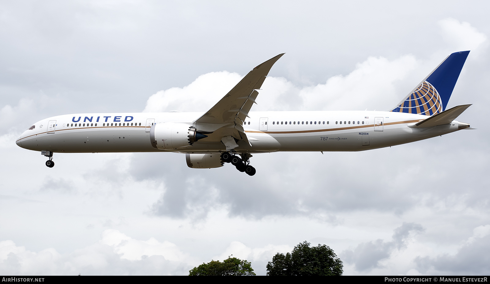 Aircraft Photo of N12004 | Boeing 787-10 Dreamliner | United Airlines | AirHistory.net #246481