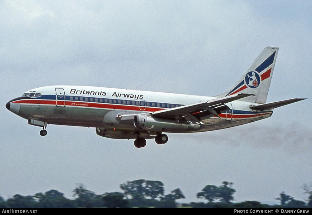 Aircraft Photo of G-AVRL | Boeing 737-204 | Britannia Airways | AirHistory.net #246487