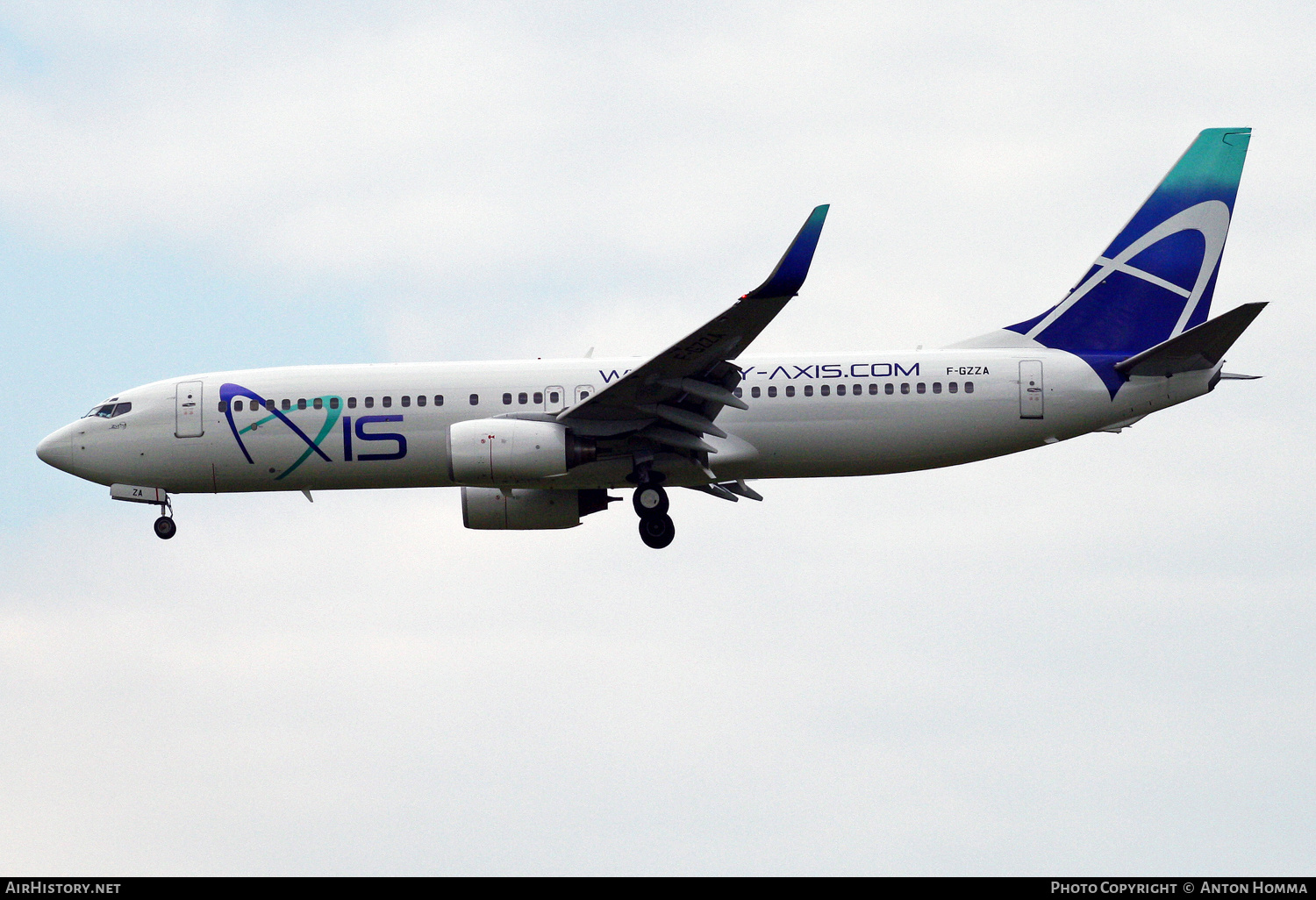 Aircraft Photo of F-GZZA | Boeing 737-86N | New Axis Airways | AirHistory.net #246488