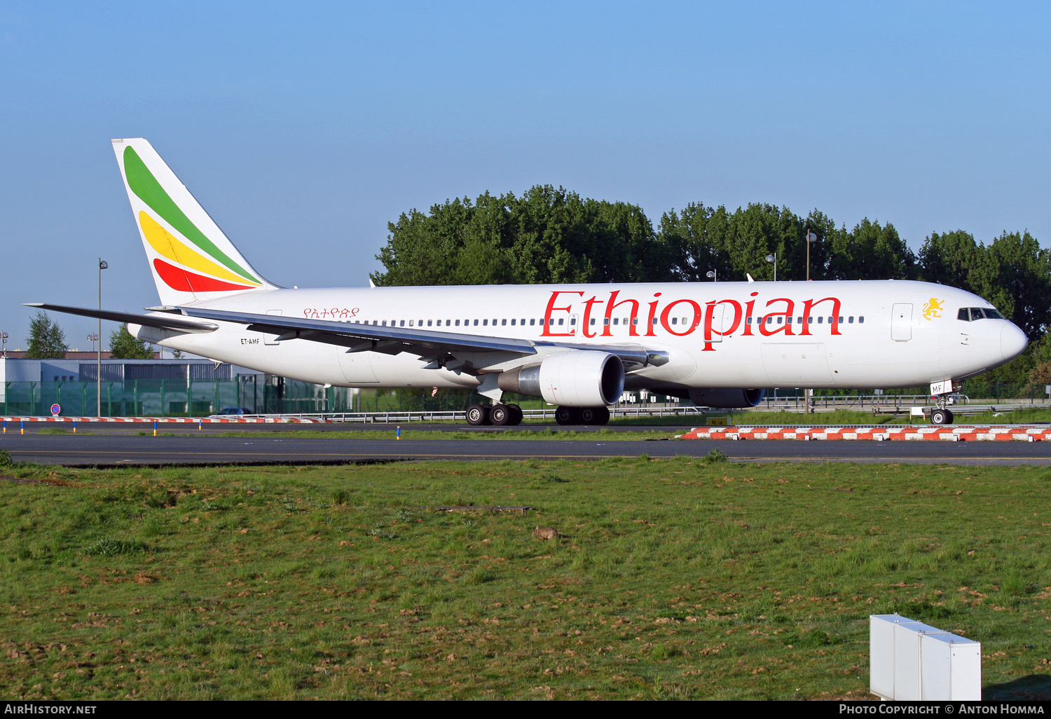 Aircraft Photo of ET-AMF | Boeing 767-3BG/ER | Ethiopian Airlines | AirHistory.net #246492