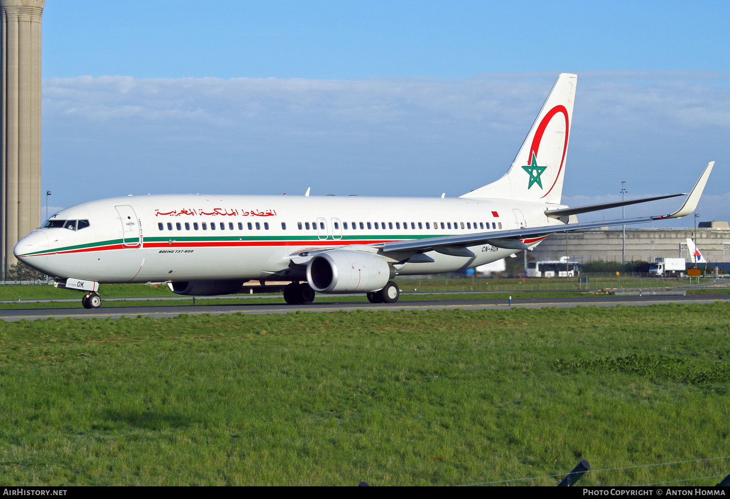Aircraft Photo of CN-ROK | Boeing 737-8B6 | Royal Air Maroc - RAM | AirHistory.net #246493