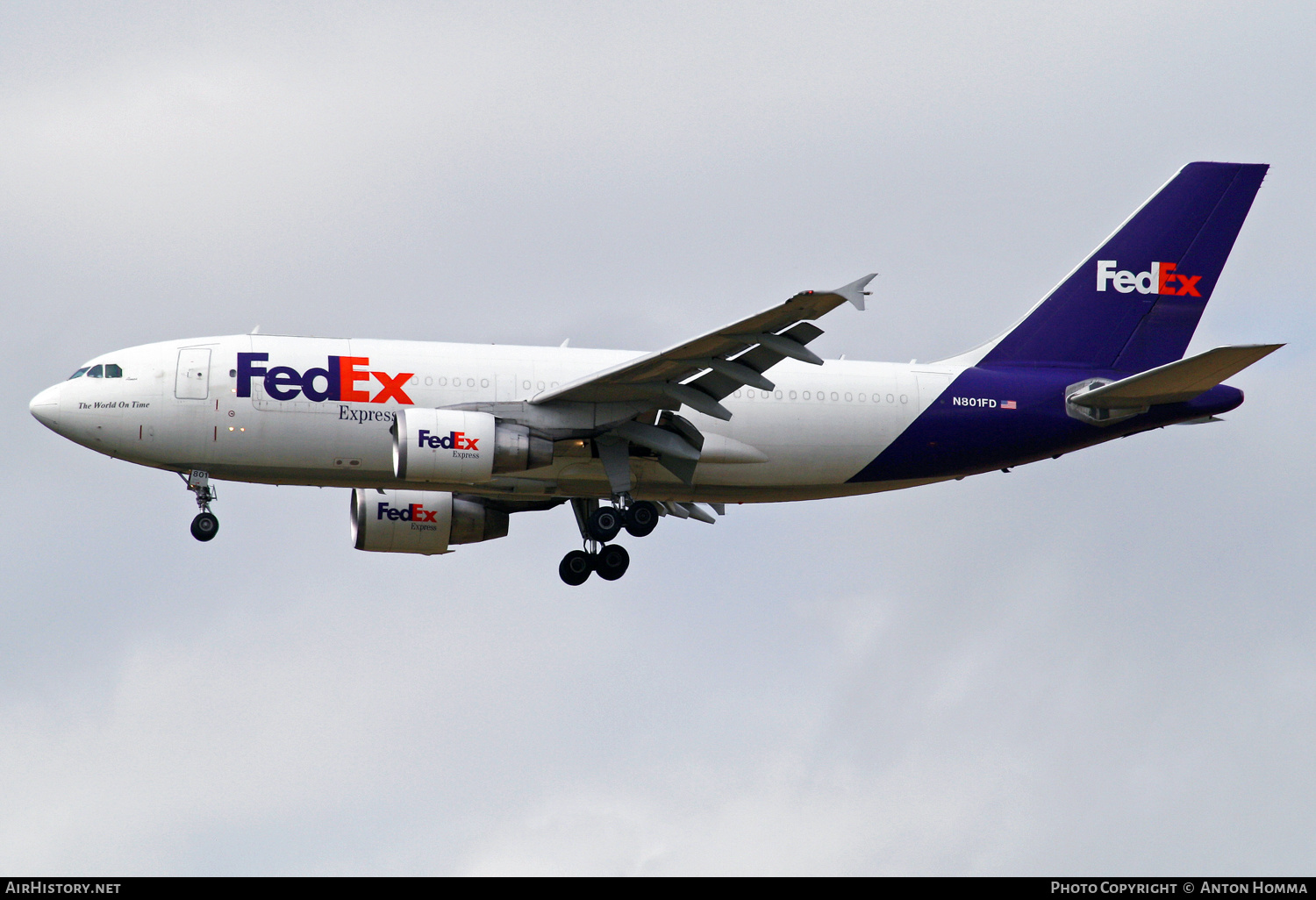 Aircraft Photo of N801FD | Airbus A310-324/F | FedEx Express - Federal Express | AirHistory.net #246514