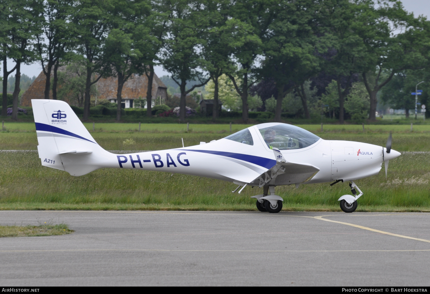 Aircraft Photo of PH-BAG | Aquila AT01-100A A211 | Breda Aviation | AirHistory.net #246520