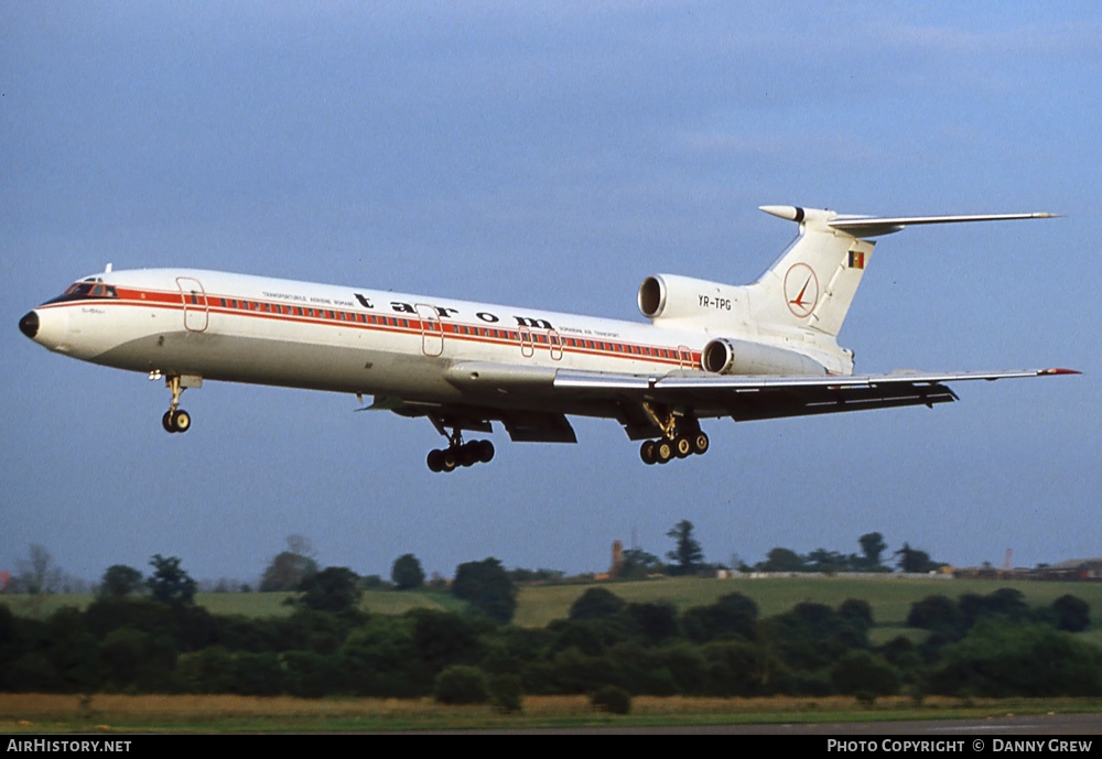 Aircraft Photo of YR-TPG | Tupolev Tu-154B-1 | TAROM - Transporturile Aeriene Române | AirHistory.net #246527