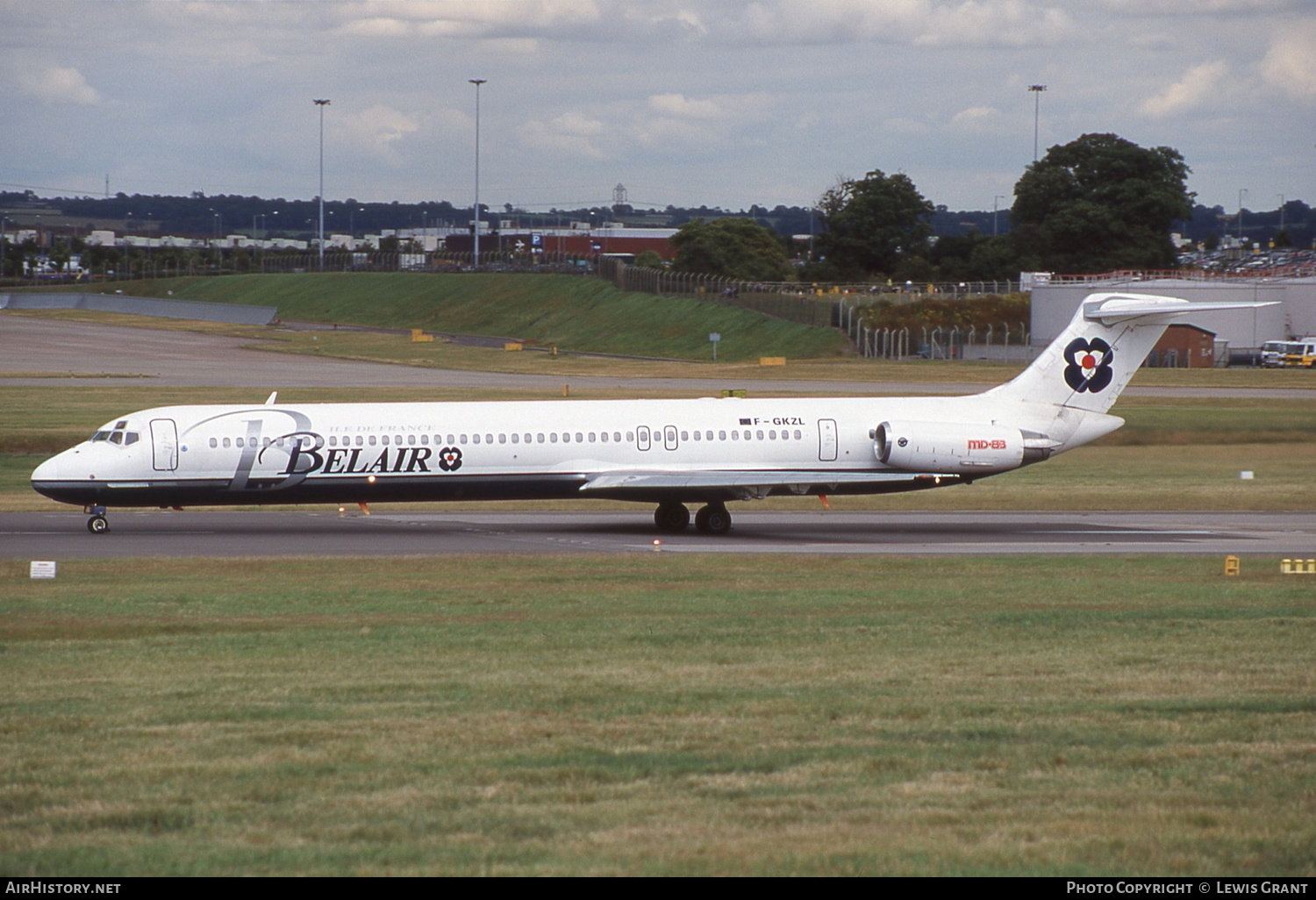 Aircraft Photo of F-GKZL | McDonnell Douglas MD-83 (DC-9-83) | Belair - Ile de France | AirHistory.net #246529