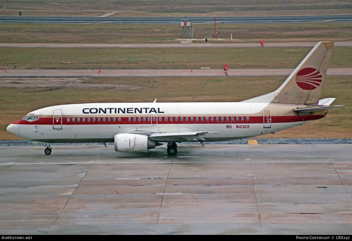 Aircraft Photo of N12322 | Boeing 737-3T0 | Continental Airlines | AirHistory.net #246564
