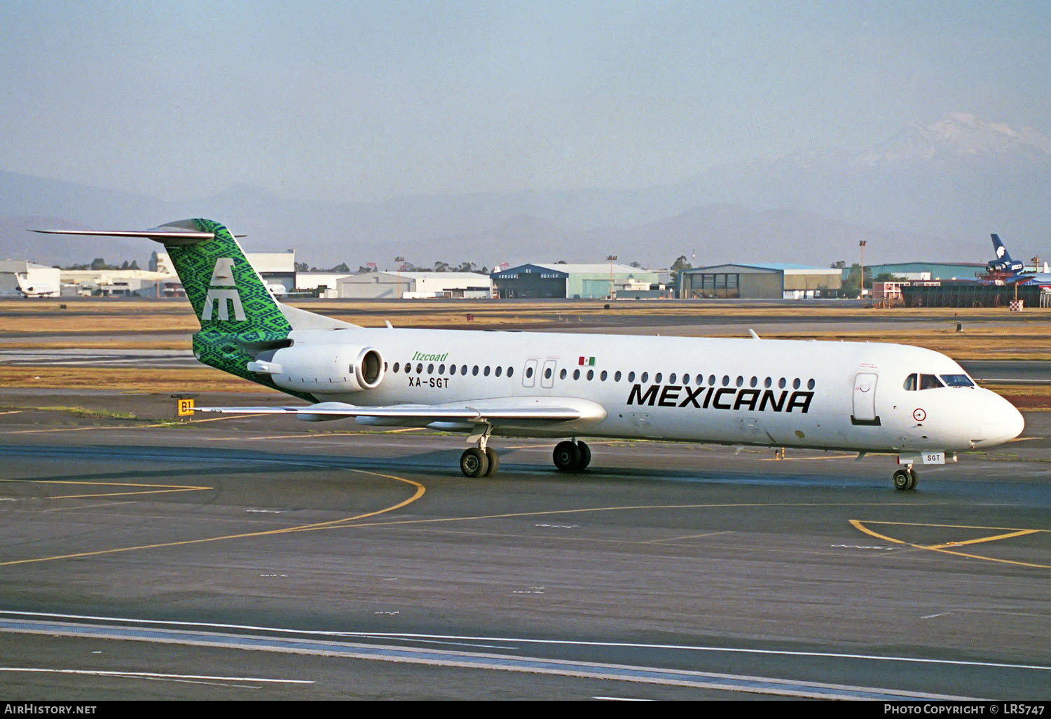 Aircraft Photo of XA-SGT | Fokker 100 (F28-0100) | Mexicana | AirHistory.net #246569