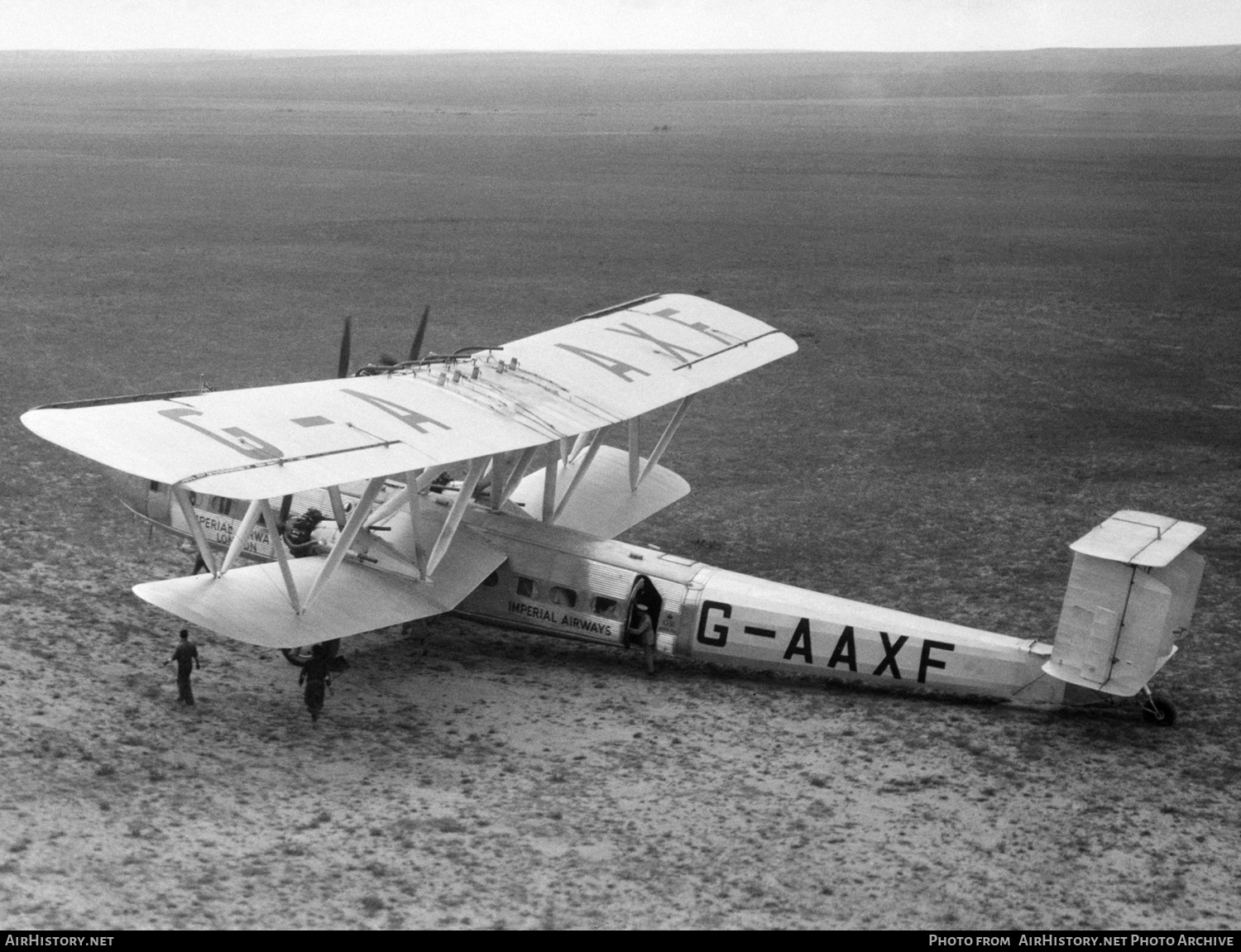 Aircraft Photo of G-AAXF | Handley Page HP.45 | Imperial Airways | AirHistory.net #246583