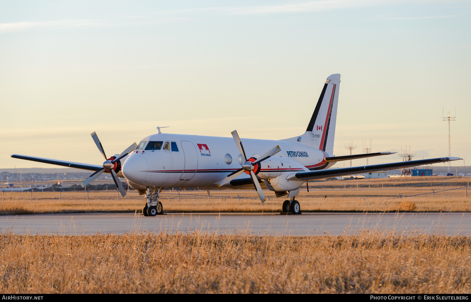 Aircraft Photo of C-FHBO | Grumman G-159 Gulfstream I | Petro-Canada Explorations | AirHistory.net #246593