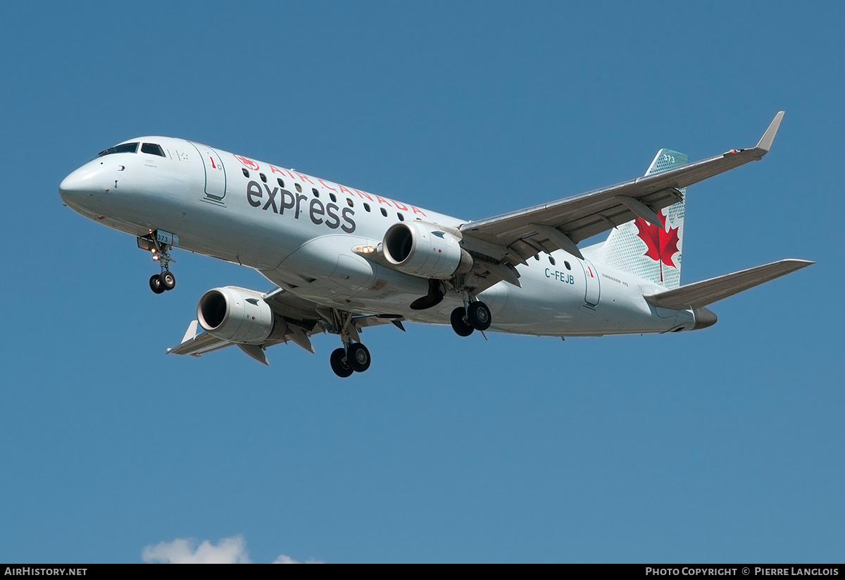 Aircraft Photo of C-FEJB | Embraer 175LR (ERJ-170-200LR) | Air Canada Express | AirHistory.net #246594